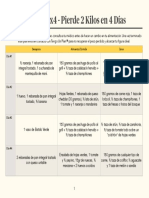 La Dieta 2x4 - Pierde 2 Kilos en 4 Días-1