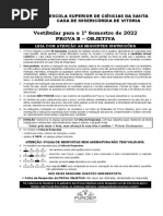 EMESCAM Objetiva 2022 - PROVA B