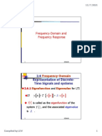 Frequency-Domain and Frequency Response: 2.6 Representation of Discrete-Time Signals and Systems