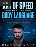 Art of Speed Reading Body Language - The Last Dark Psychology Stress-Free Guide Everybody Needs