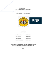 Makalah Evaluasi Pendidikan Karakter