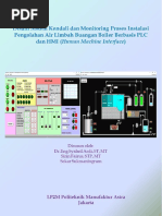 Disain Sistem Kendali Dan Monitoring Proses Instalasi Pengolahan Air Limbah Buang Boiler Berbasis PLC Dan HMI