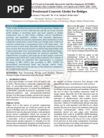 Analysis of Prestressed Concrete Girder For Bridges