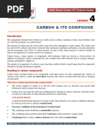 Carbon & Its Compound: CBSE Board (Class-10) Science Notes