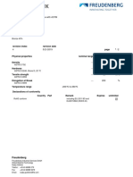 Material PTFE PT009807: Technical Data Sheet in Accordance With ASTM