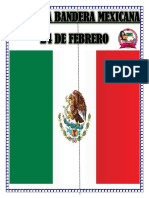 Día de La Bandera Mexicana 24 de Febrero