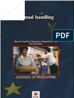 Manual Handling Guidance Note L23-1992