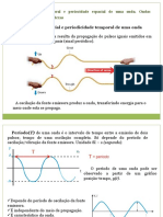 F19 - Periodiciddade Temporal e Periodicidade Espacial de Uma Onda. Ondas Harmónicas e Ondas Complexas.