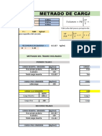 Metrado de Cargas en Escalera