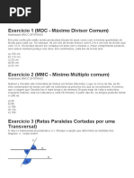 Prova Matematica Reclasificatoria