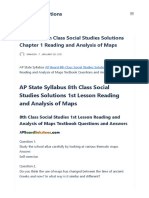 AP Board 8th Class Social Studies Solutions Chapter 1 Reading and Analysis of Maps - AP Board Solutions