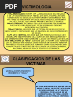 Clasificacion de Las Victimas