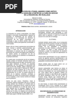 Produccion Del Etanol Anhidro Como Aditivo para La Gasolina A Partir de Caña de Azucar