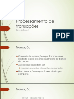 Aula 06 - Processamento de Transações