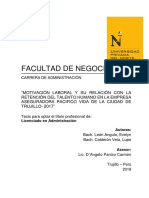 Tesis Sobre Retencion y Motivacion Calderón Vela Lupe - León Angulo Evelyn Mariela