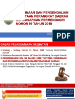 MATERI SOSIALISASI PENATAAN PERANGKAT DAERAH BERDASARKAN PERMENDAGRI 99 TAHUN 2018 - 18 Agustus 2021