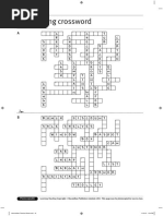 9 Shopping Crossword