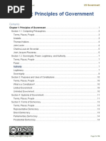 Chapter 1: Principles of Government