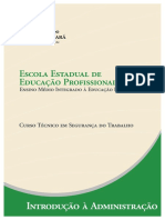 Seguranca Do Trabalho Introducao A Administracao