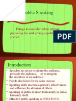 Lesson 2 - Public-Speaking