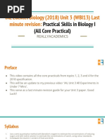 Edexcel IAL Biology Unit 3 All Core Practicals (ReallyAcademics)