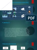 Bank Security System Using Iot