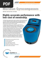 Meridian Gyrocompasses: Highly Accurate Performance With Low Cost of Ownership