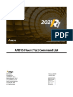 Ansys Fluent 2021 R1 Text Command List