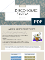 Mixed Economic System