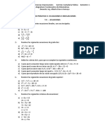 Trabajo Práctico 3 Ecuaciones e Inecuaciones