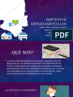 Impuestos Departamentales