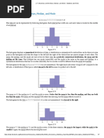 2.7: Skewness and The Mean, Median, and Mode