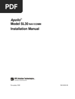 Apollo: Model SL30 Installation Manual