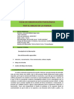 Ficha de Observacion Psicologica