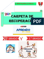 Carpeta de Recuperacion - Educacion Fisica - 1ero y 2do - 2