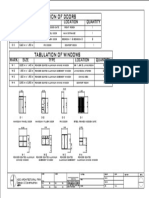 Tabulation of Doors: Mark Size Type Location Quantity