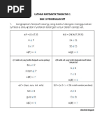 JAWAPAN Latihan Matematik Ting 1 Bab 11