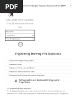 Engineering Drawing Viva Questions - Last Moment Tuitions