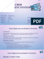 Voucher Management System