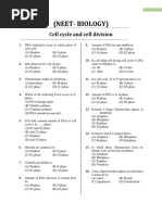 Cell Cycle and Cell Division - TEST