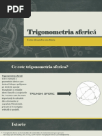 Trigonometria Sferică