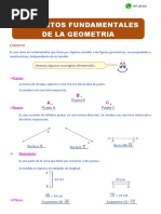 Elementos Fundamentales de La Geometría para Quinto Grado