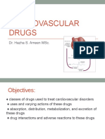 Cardiovascular Drugs: Dr. Hazha S. Ameen MSC