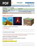 4 Conocemos Como Son Los Volcanes y Los Terremotos