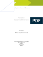 Desarrollar El Siguiente Sistema de Ecuaciones Utilizando Geogebra