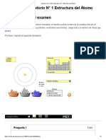 Examen - (ACV-S01) Laboratorio #1 Estructura Del Átomo