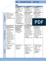 Enero - 4to Grado Dosificación (2021-2022)