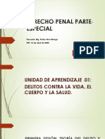 Derecho Penal Parte Especial - Sesión 1