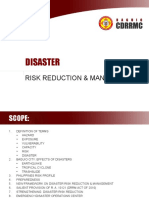 Disaster Risk Reduction and Management