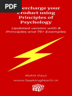 Supercharge Your Product Using Principles of Psychology